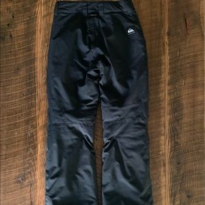 Quiksilver ski snowboard pants, boys L 12